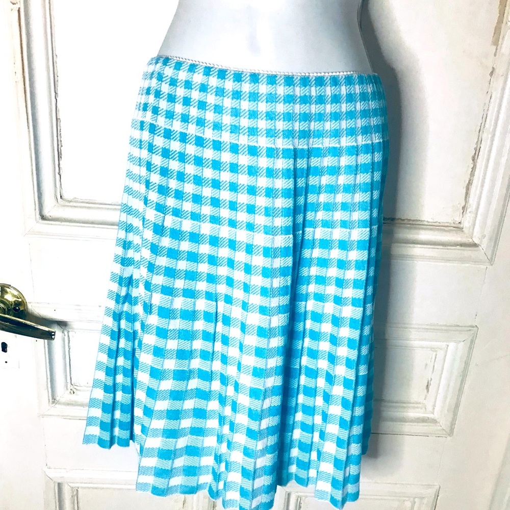 MarcCain pleated stretch skirt